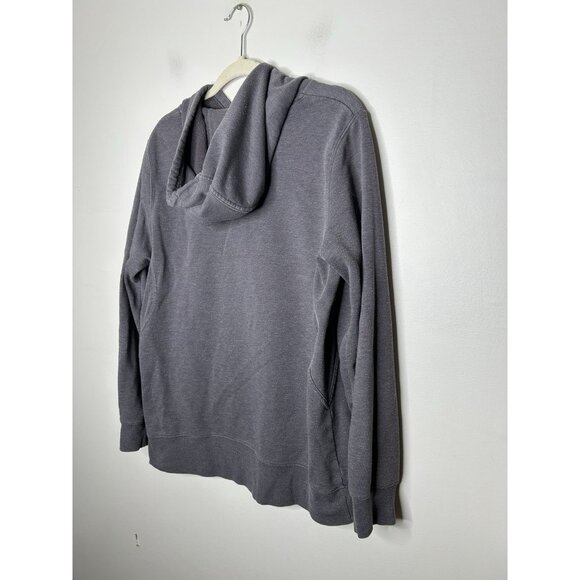 L.L. Bean Hoodie Pullover Vintage Gray Retro Graphic Long Sleeve Unisex Size L - Picture 7 of 9